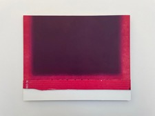 Håkan Berg, Open VII, olja och collage på pannå, 25x32 cm utan ram, 48x52 cm med ram, 8000 SEK