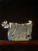 Anders Gudmundson, The Late President Le Bleu, olja på pannå, 22x16 cm, 10 000 kr